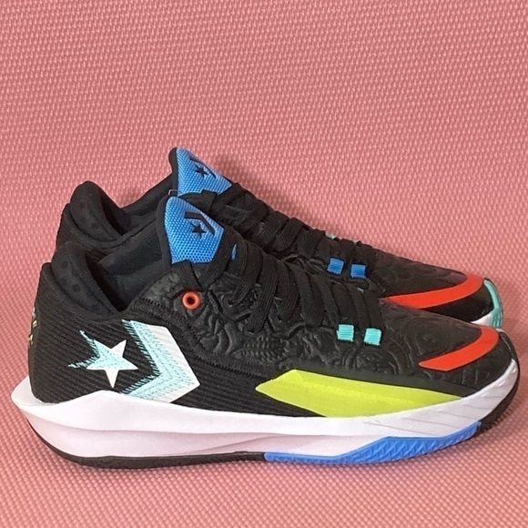 Converse Other - Converse All Star BB Jet Mid Peace Black Basketball Shoes - Mens 7.5 Womens 9